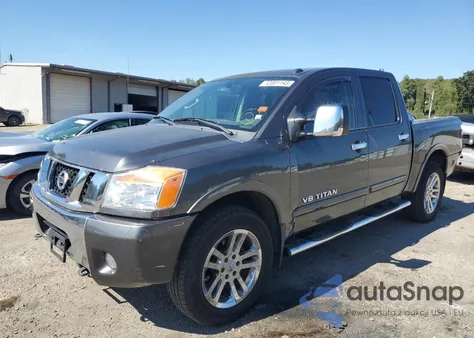 2012 Nissan Titan Pro-4X/S/Sl/Sv из США, поврежденный, VIN 1N6AA0EC9CN313315